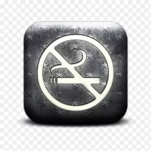 最后.fm计算机图标网络无线电绘图-禁止吸烟