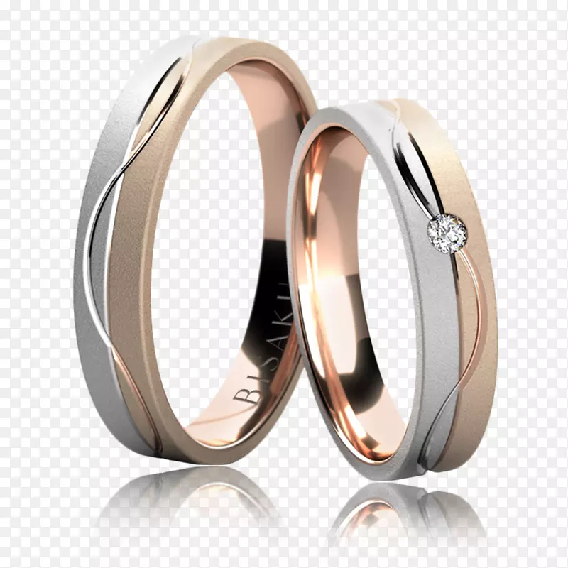 婚戒订婚戒指-婚纱模型