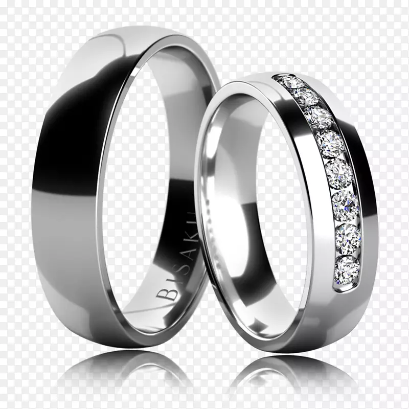 婚戒比萨库订婚戒指金婚纱模型