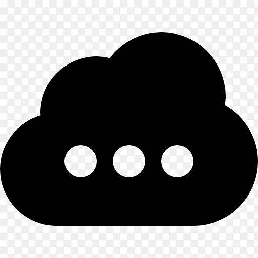 计算机图标气象站符号云天气