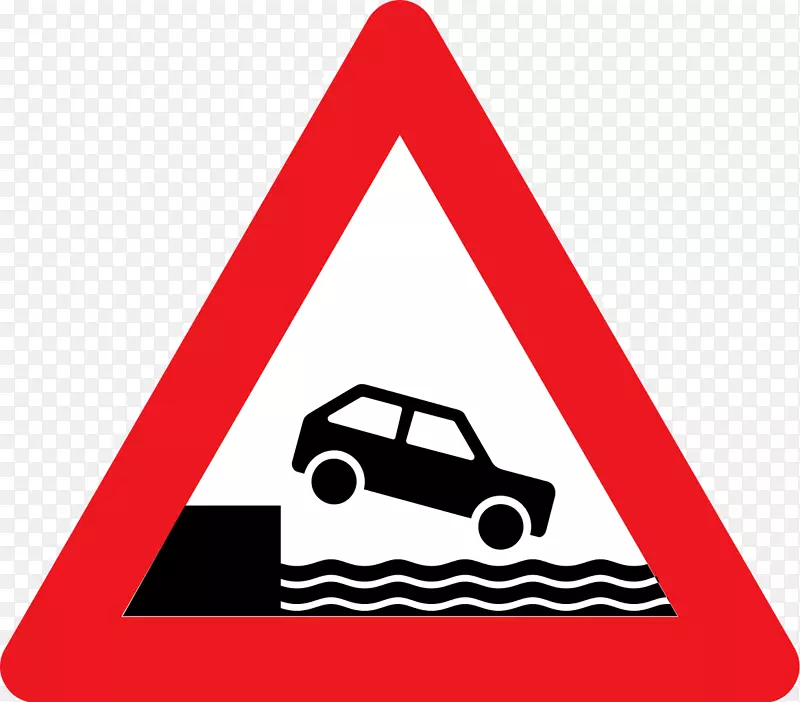 交通标志警告标志道路工程-道路