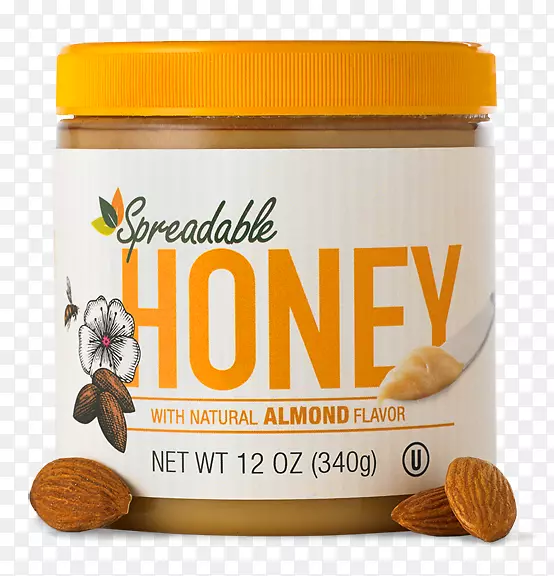 有机食品奶油蜂蜜风味蜂蜜