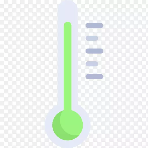 字体温度计图标