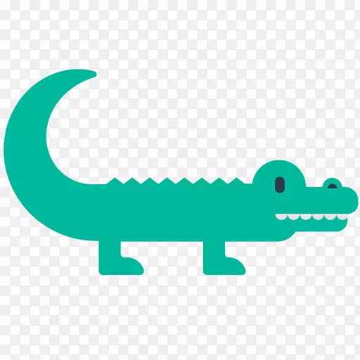 爬行动物鳄鱼表情文字短信鳄鱼