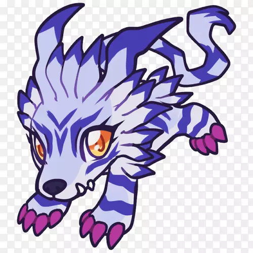 加布蒙石榴石艺术-Digimon-Digimon