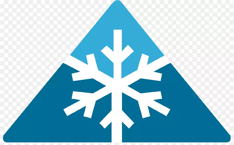 北海道越野俱乐部雪花图标设计黑色钻石旅游-雪