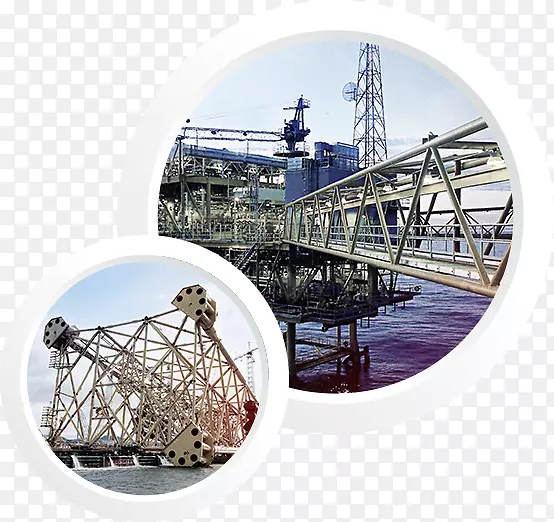 导管架石油平台海上施工工程-导管架