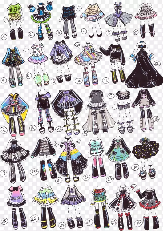 绘画艺术服装设计