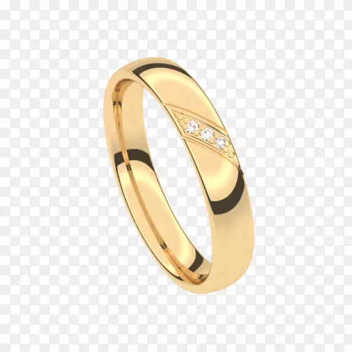 结婚戒指金饰克拉戒指