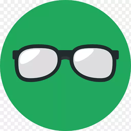 眼镜电脑图标极客眼镜