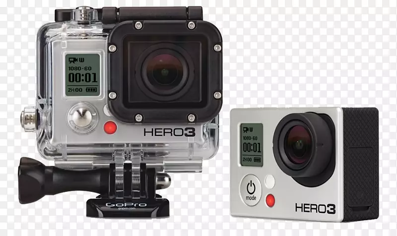 GoPro Hero3黑色版GoPro Hero3白色版动作摄像机-GoPro