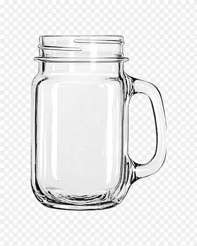 梅森罐杯玻璃手柄