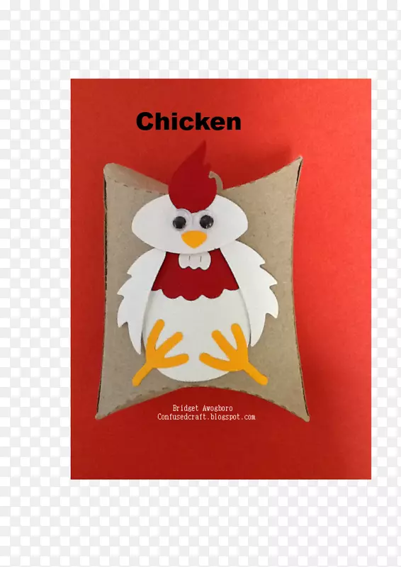 鸡肉贺卡圣诞装饰字体-鸡肉