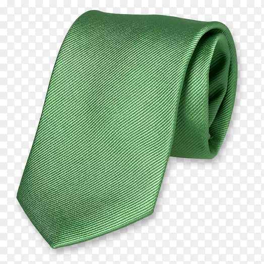 领带绿色服装丝绸T恤衫