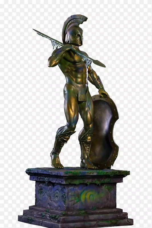 青铜雕塑雕像，古典雕塑亚特兰蒂斯-亚特兰蒂斯