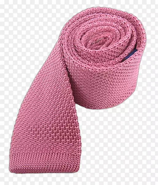 领带丝领带夹流行领带条-领带粉红色