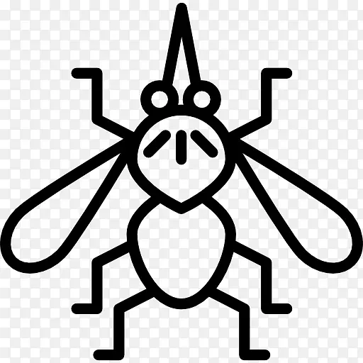 飞蚊昆虫蜂夹艺术-蚊子