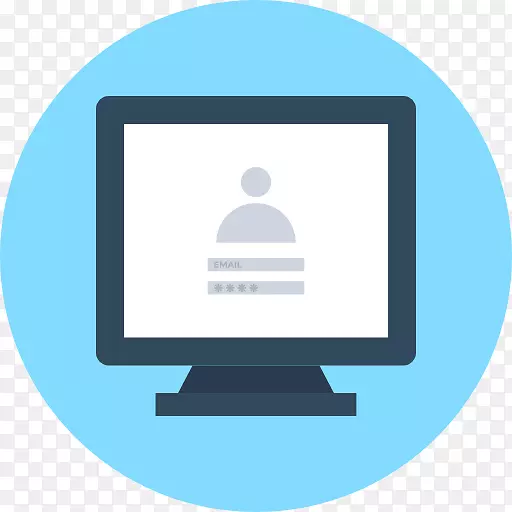 计算机监视计算机图标web开发响应web设计web应用程序.web设计