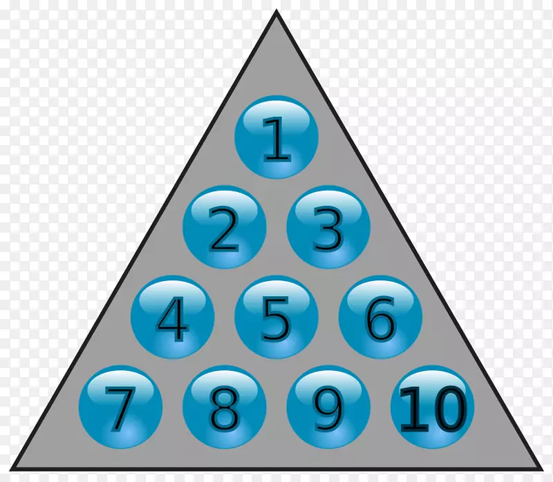 三角形数Pascal三角几何-三角形