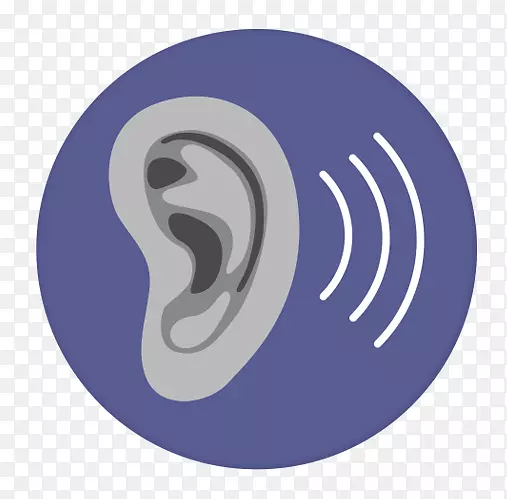 助听器听力丧失电脑图标耳鸣