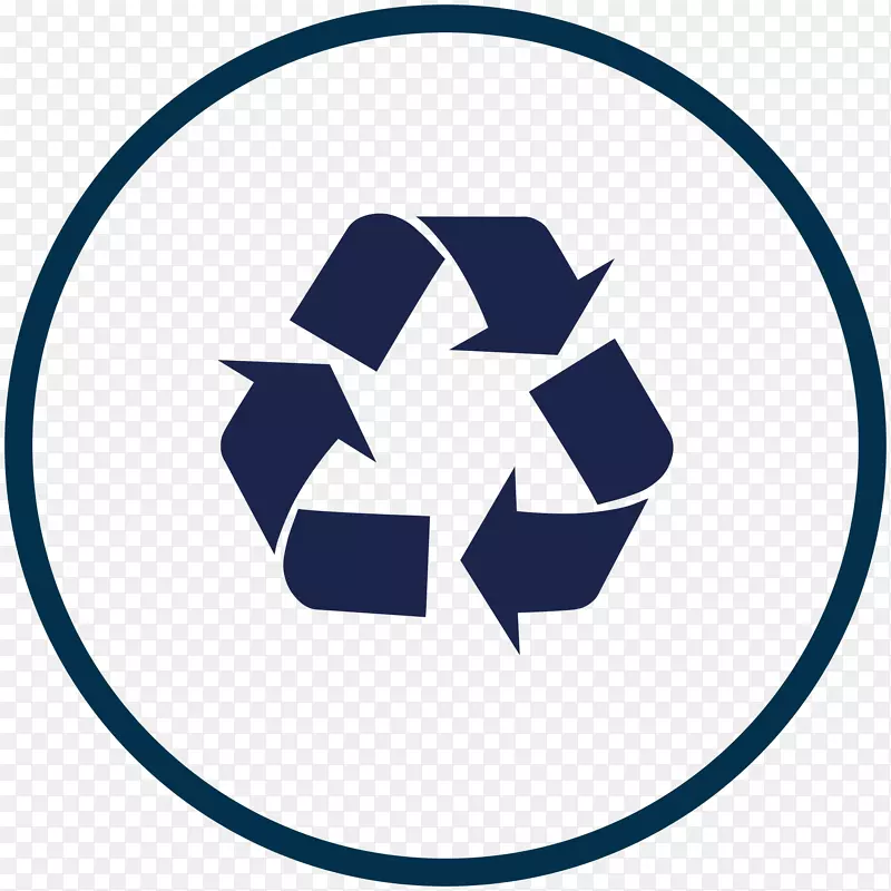 废物回收符号计算机图标-废物图标