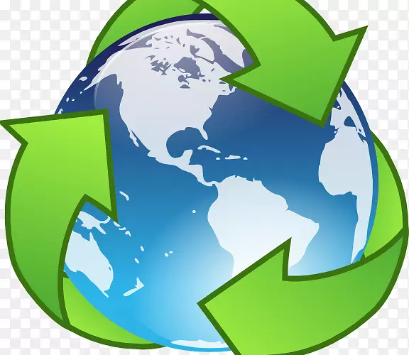 地球循环利用标志废物最小化废物等级-地球