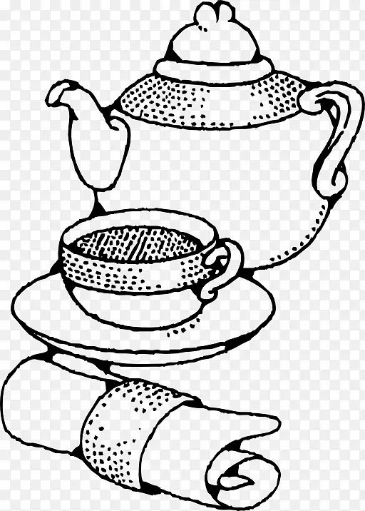 茶杯茶壶夹艺术茶
