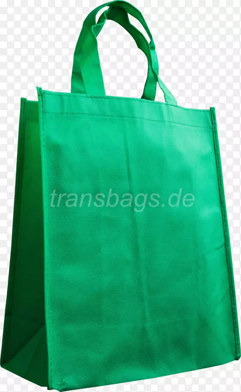 手提袋购物袋手推车绿色袋