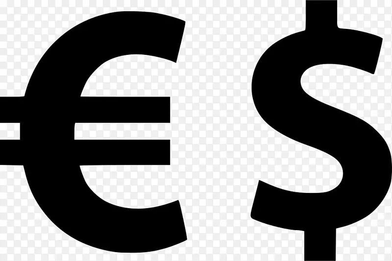 货币、欧元、电脑图标、剪贴画-欧元