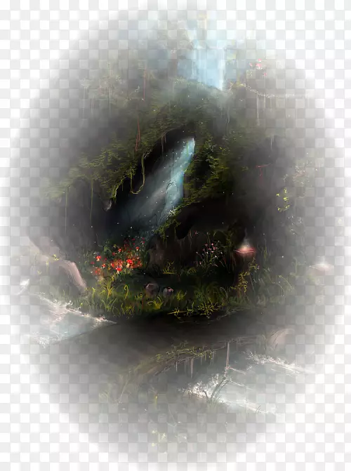 Kahlan amnell桌面壁纸景观有机体球-闪闪发光