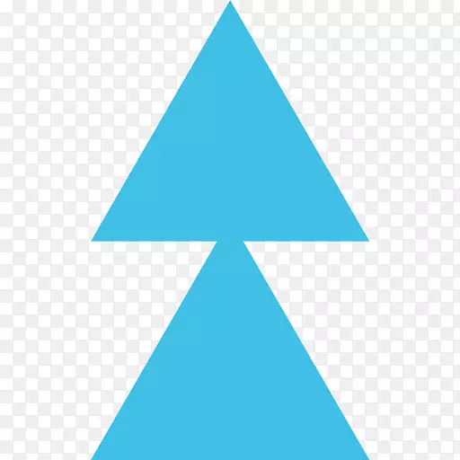 Youtube形状三角形蓝色魔趣-youtube