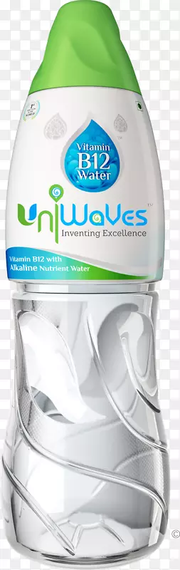 水瓶营养矿泉水增强水维生素b-12-水