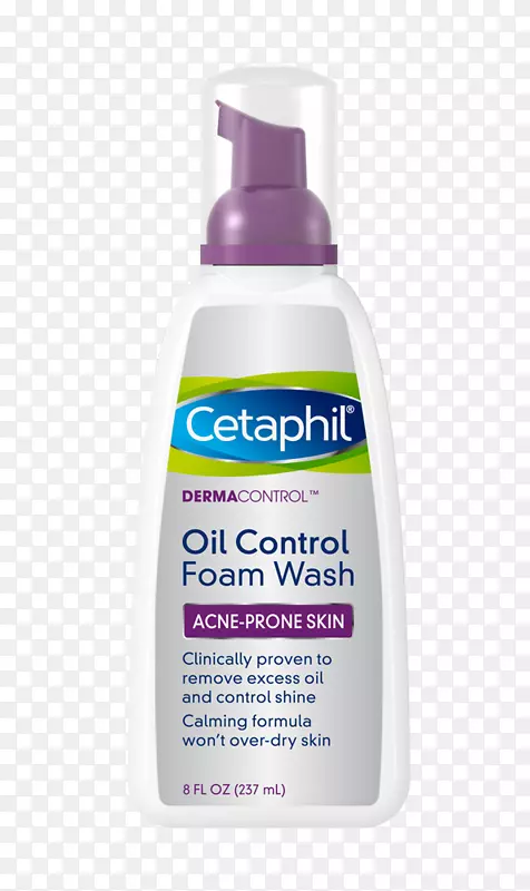 Cetaphil皮肤控制油控制泡沫洗涤剂化妆品Cetaphil皮肤控制油控制保湿剂-粉刺