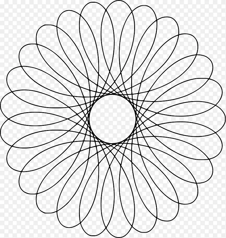 圆几何线同心物体点圆