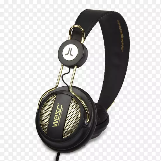 耳塞双簧管耳机-金色黑-后付费和Zippay提供的WeSC双簧管金色耳机(军团蓝)(B 104078)-耳机