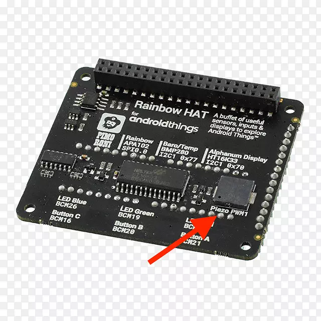 微控制器AndroidThings电子换能器-android