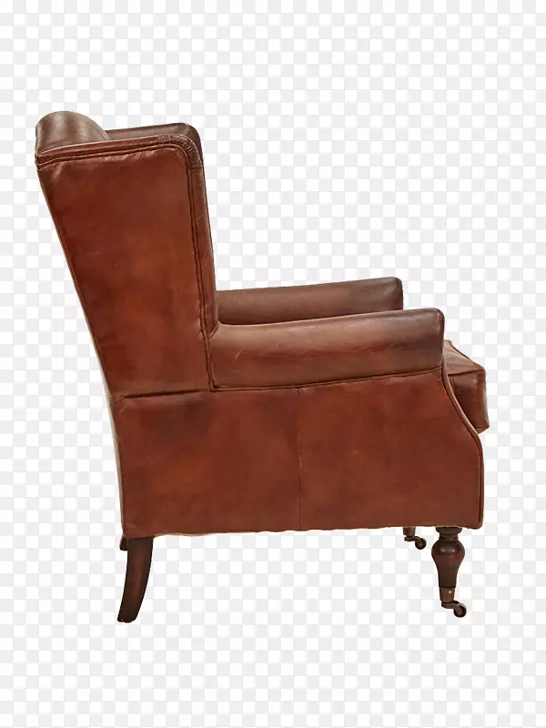 俱乐部椅，皮革沙发家具-椅子