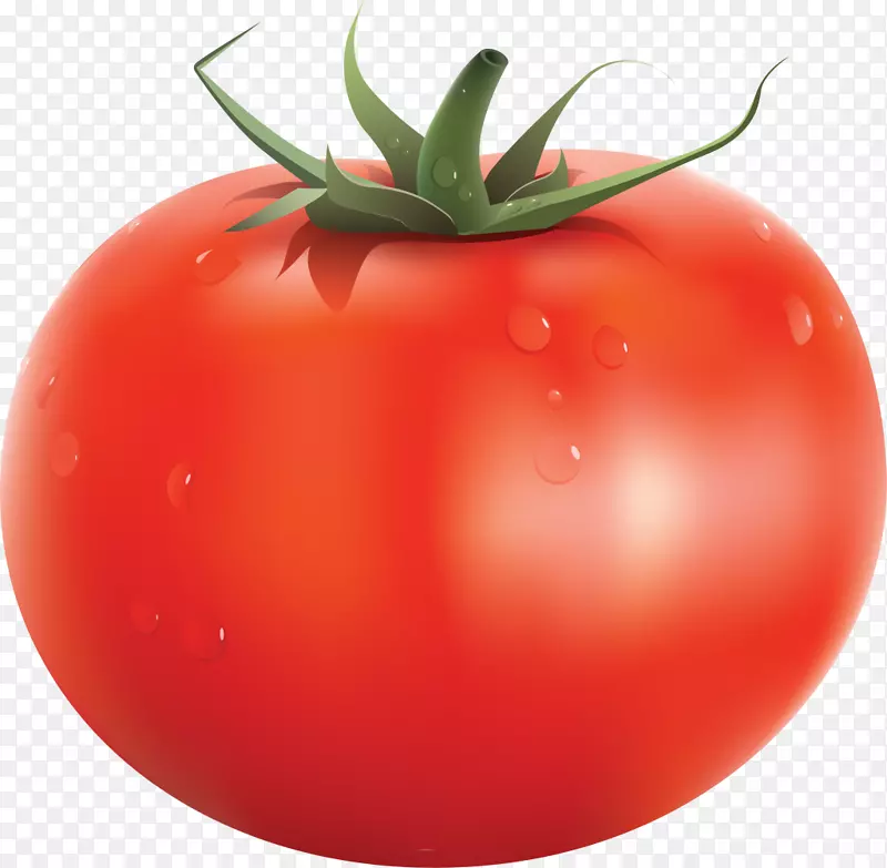 番茄汁樱桃番茄蔬菜剪贴画-蔬菜