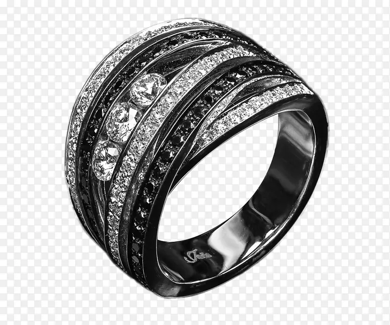 结婚戒指银钻石结婚戒指