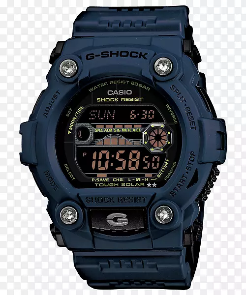 g型冲击太阳能手表大师Casio手表