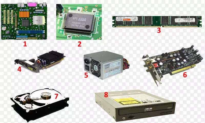 电视调谐器卡和适配器电子元器件电子电路电视.Compos