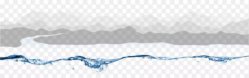 水资源线树字体-白水漂流