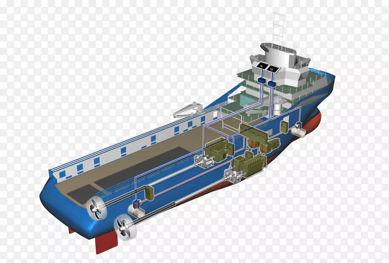 锚定装卸拖轮供应船海军建筑浮式生产储存和卸货船-船