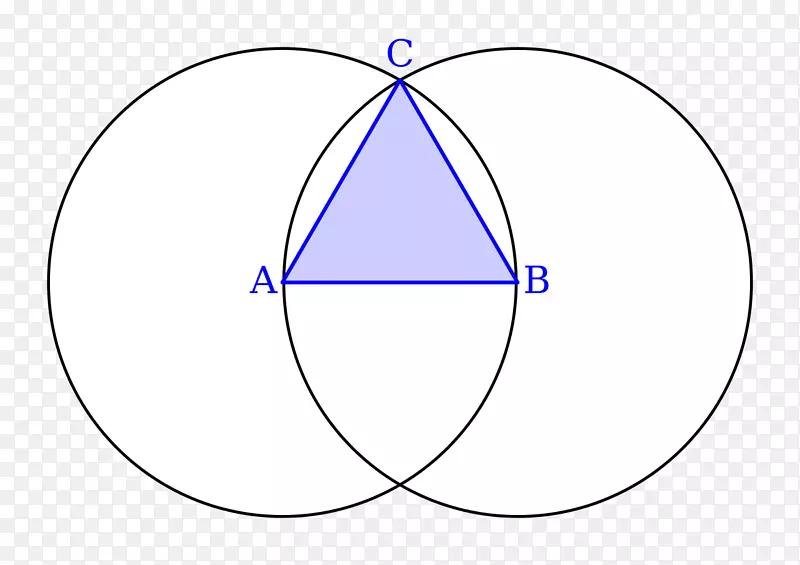 几何等边三角形圆-三角形