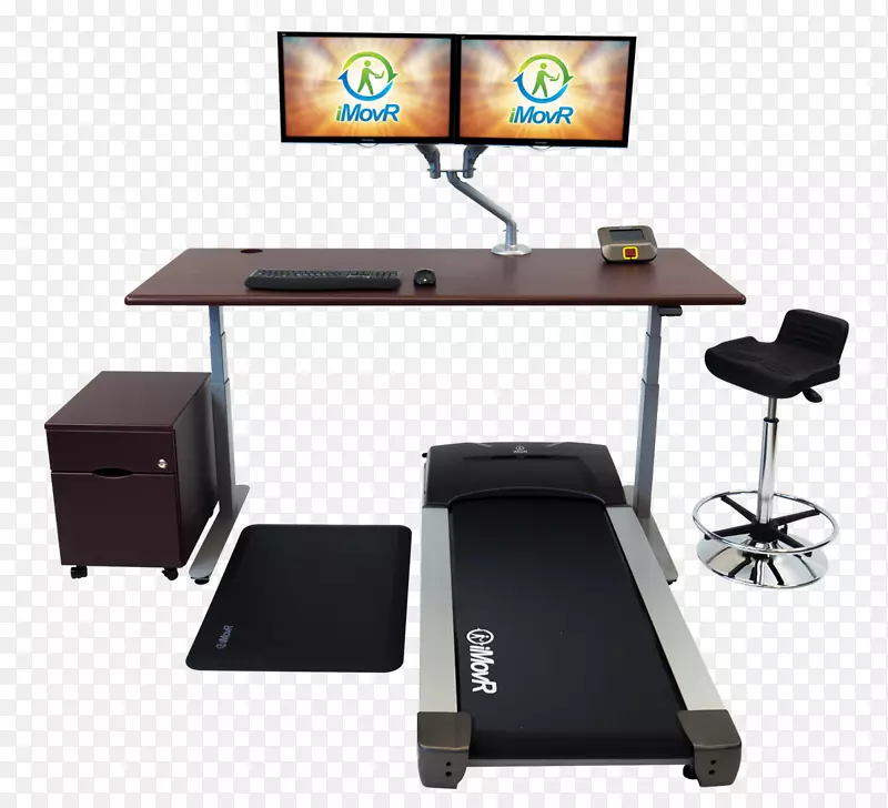 跑步机办公桌站立办公桌电脑办公桌-跑步机技术