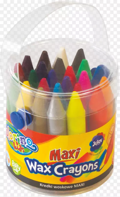 彩色铅笔蜡笔纸着色书-kredki