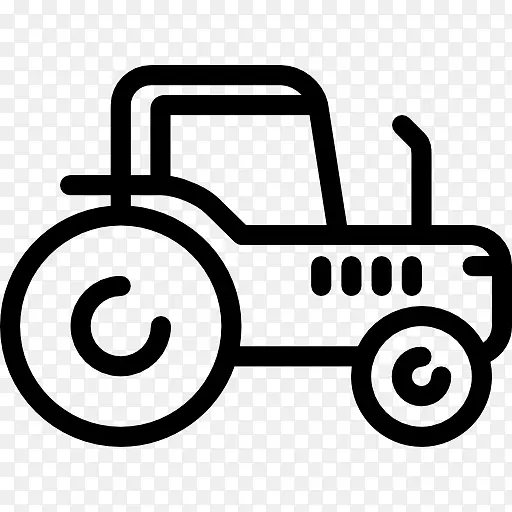 拖拉机农业有机农业计算机图标拖拉机