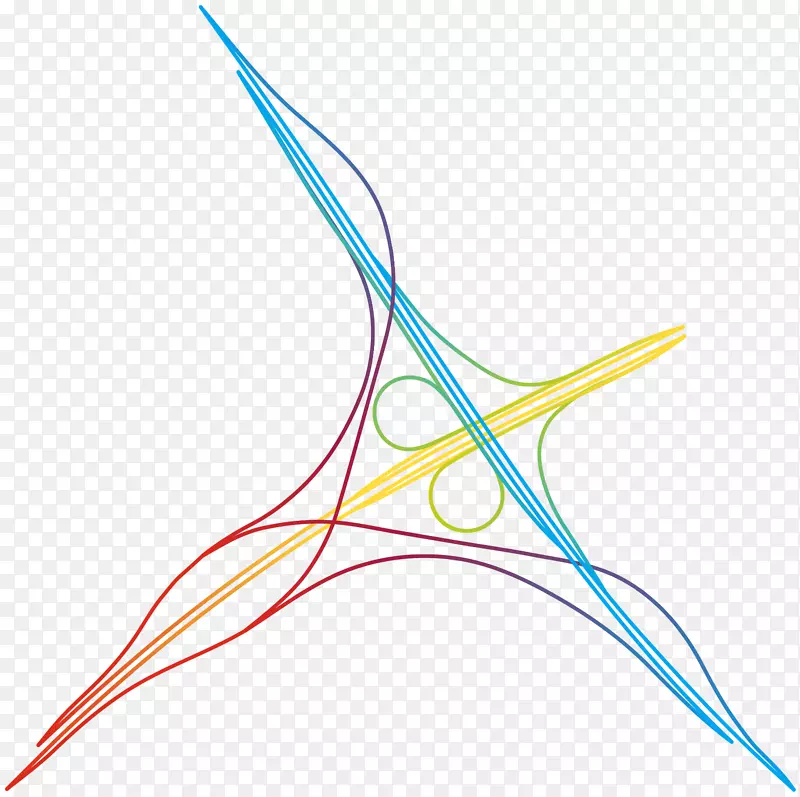 直线点角剪辑艺术线