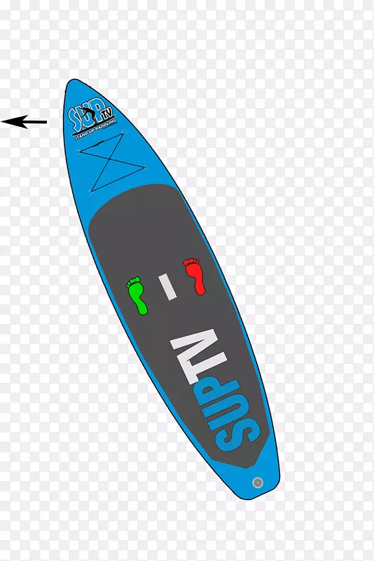 起立桨板冲浪板-工业设计板架