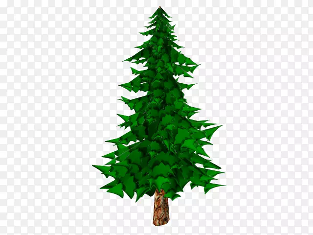 松木，圣诞树，云杉-聚